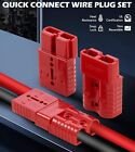 2-Pack Red 2-4 AWG SB 175 DC Connector Kit Forklift, Boat, Solar, Golf Cart, etc
