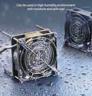 80mm, 120V AC, Waterproof Exhaust Fan 80mm, 14W 2470RPM 21CFM