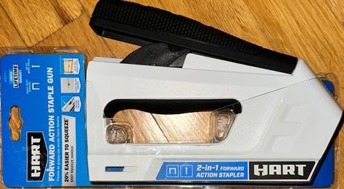 HART 2-in-1 Forward Action Staple Gun