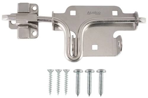 AjustLock Stainless Steel Adjustable Slide Bolt Lock