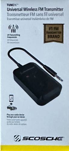 FM Transmitter with 20 Frequency Selections