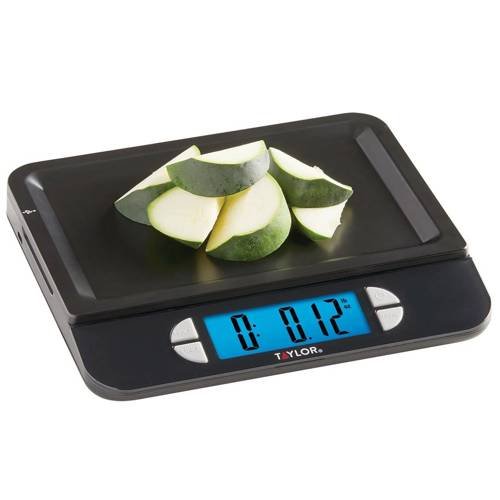 Taylor Precision Products 11 lb Capacity USB Rechargeable Digital Kitchen Scale